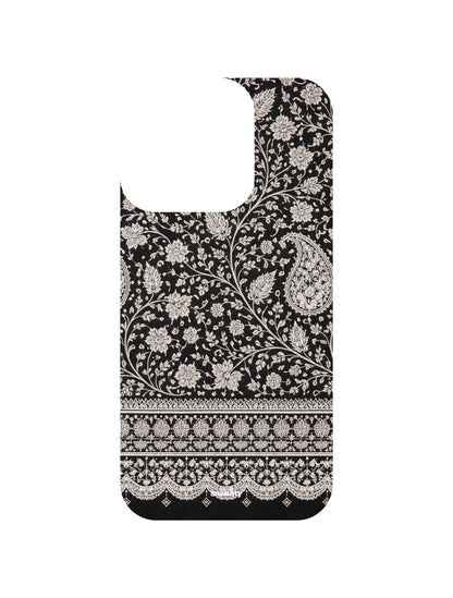 Chikankari royal ensemble, set of 6 + Anti-yellow clear case