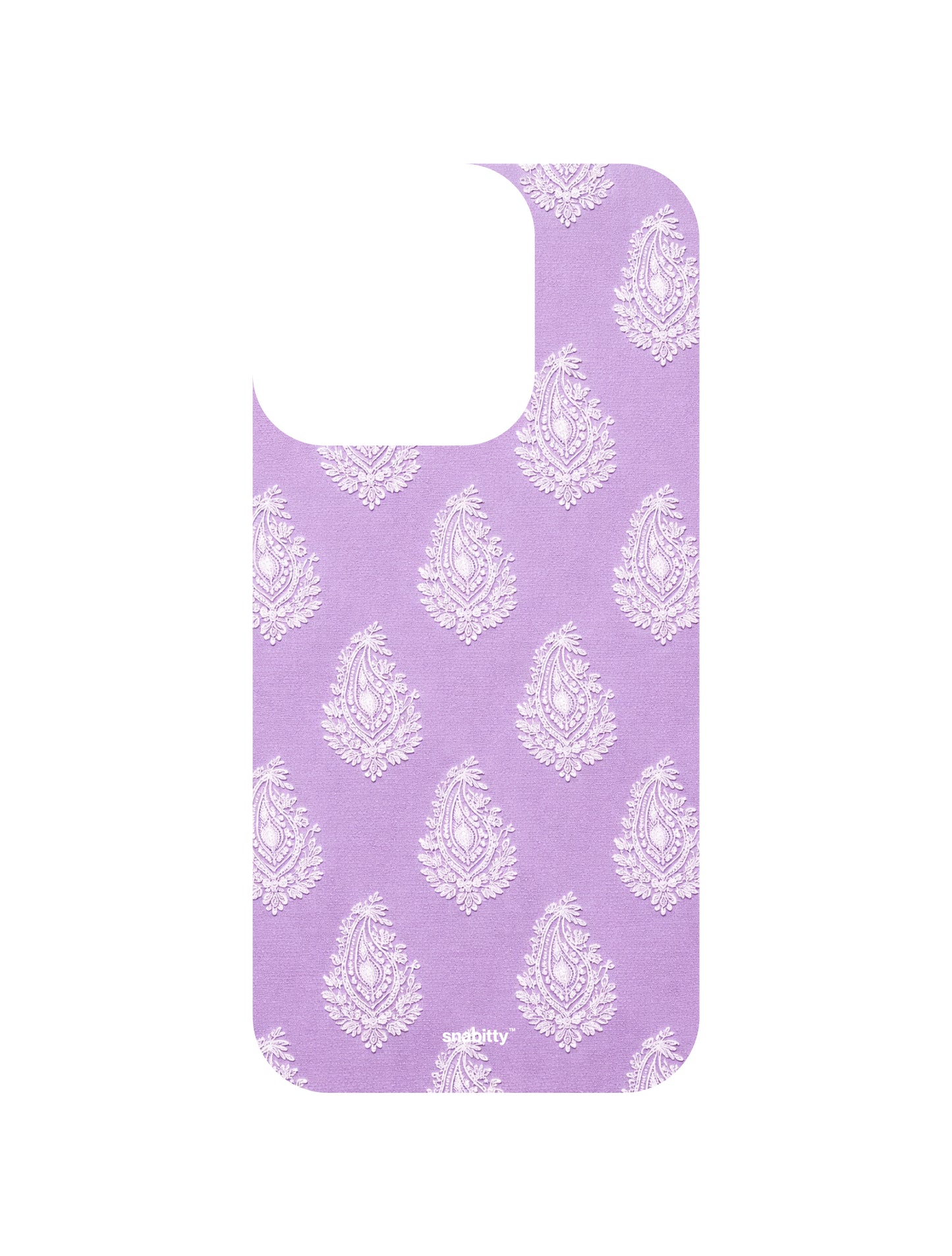 Lilac Butta Motif Chikankari