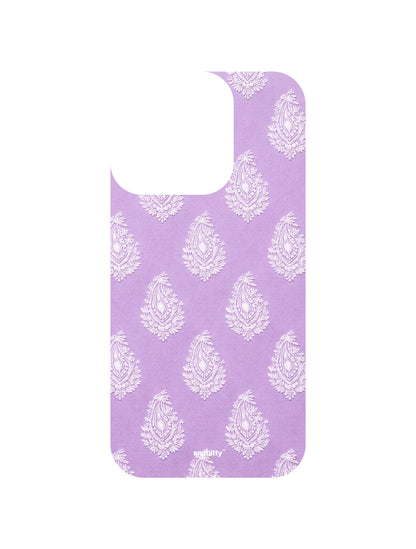 Lilac Butta Motif Chikankari