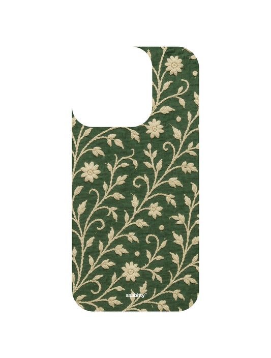 Forest Green Chikankari 2