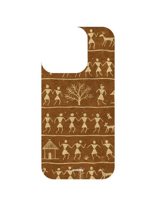 Warli tribal story strip