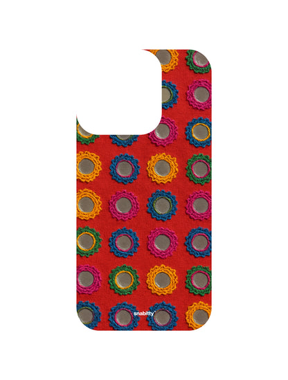 Navaratri mirror work 1