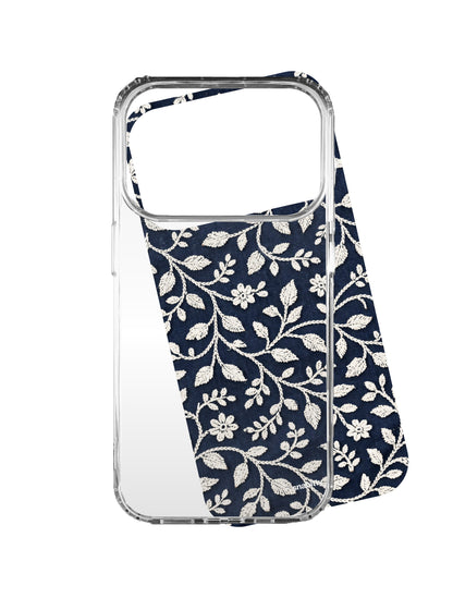 Black Bel Aur Phool Chikankari