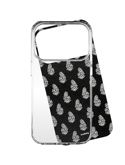 Black Buti Motif 2 Chikankari