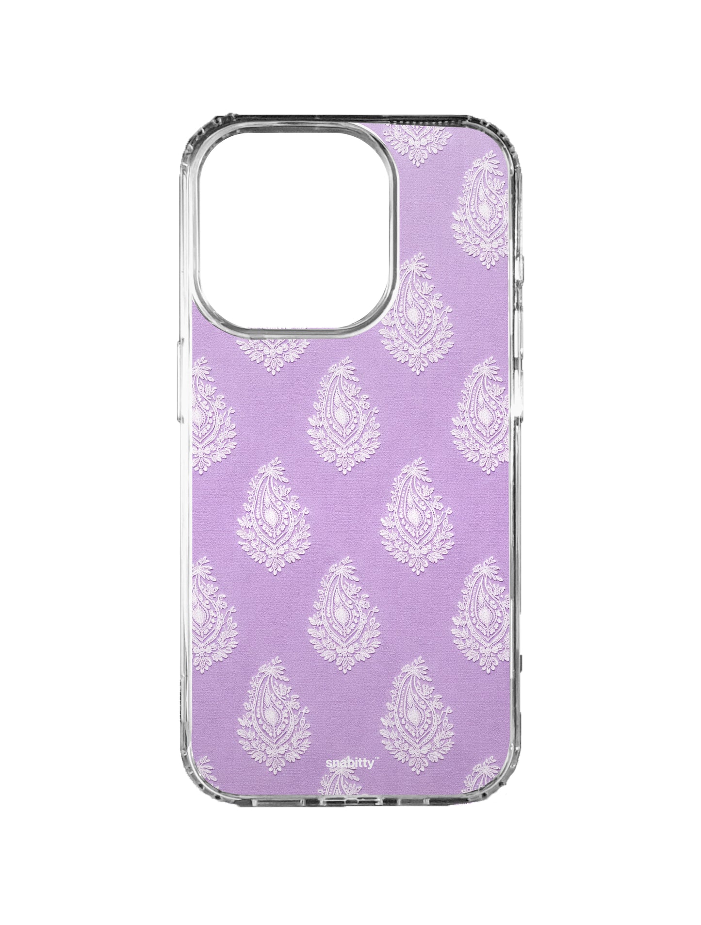 Lilac Butta Motif Chikankari