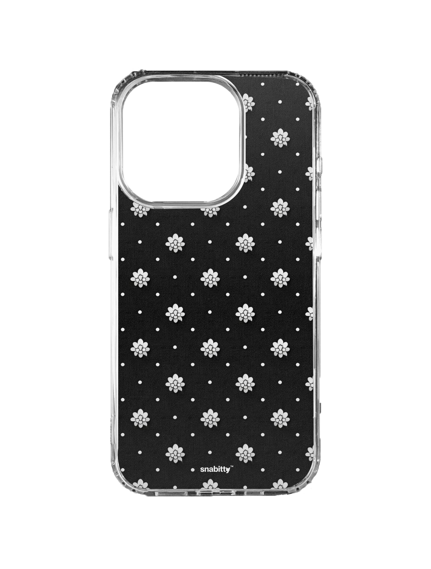 Black Buti Motif 1 Chikankari