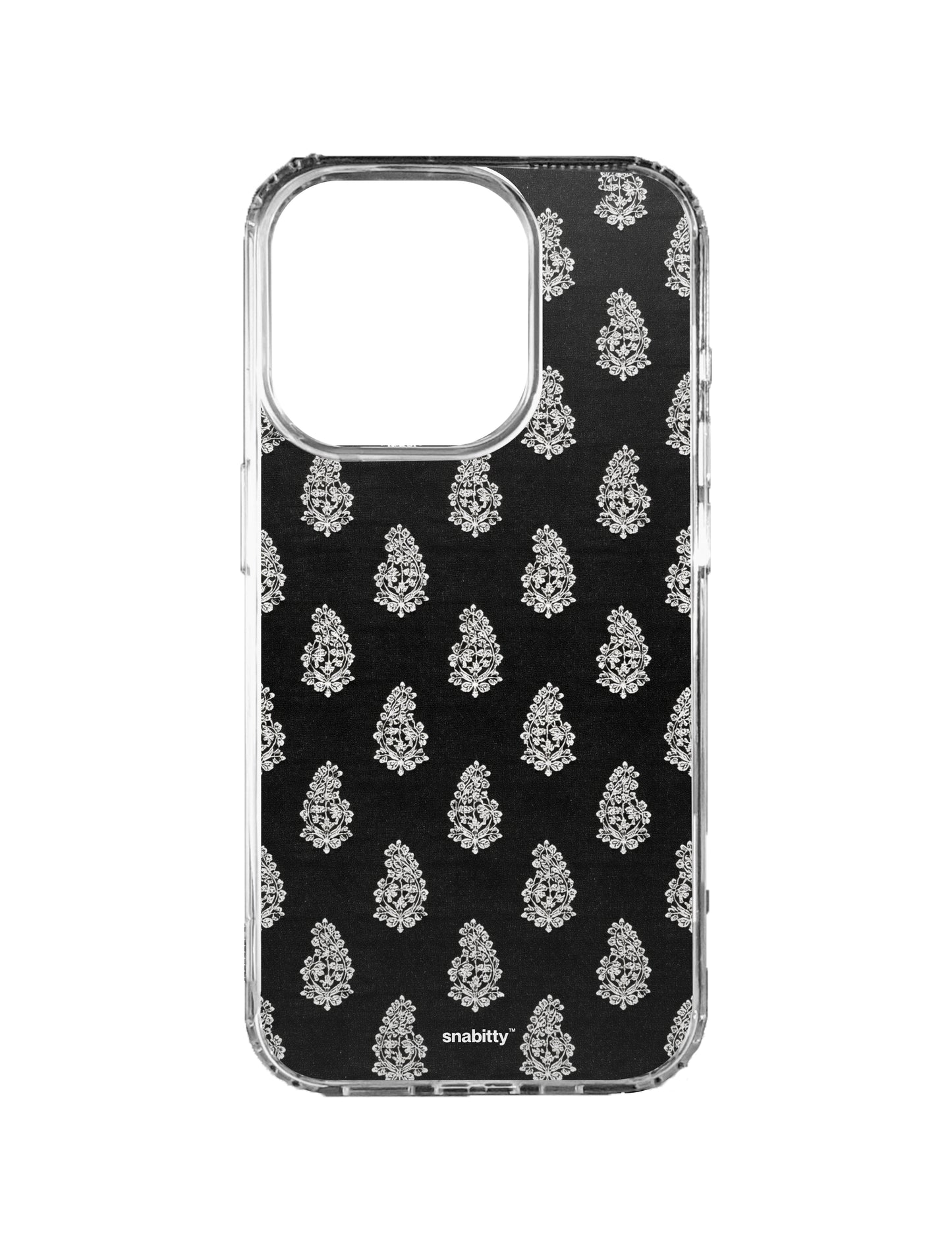 Black Buti Motif 2 Chikankari