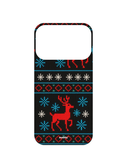 Midnight Reindeer Knit