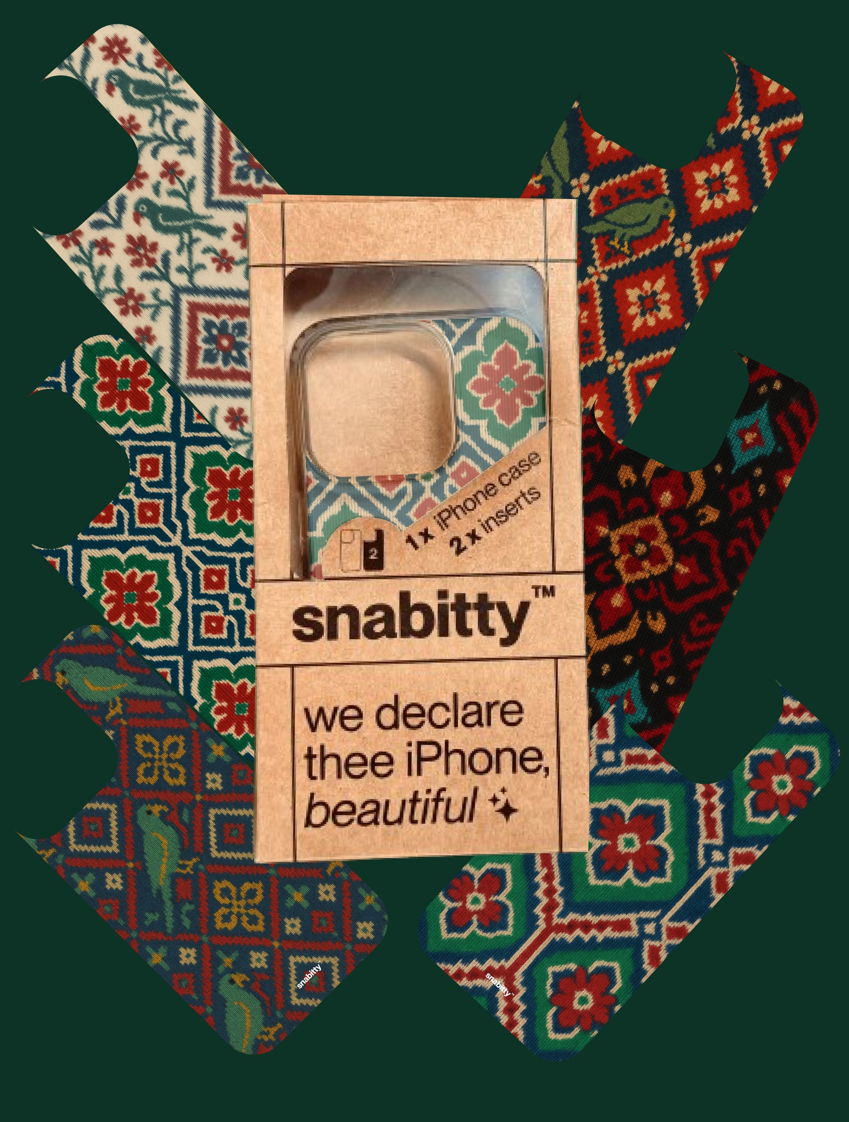 Patola Ikat - iPhone Case Set